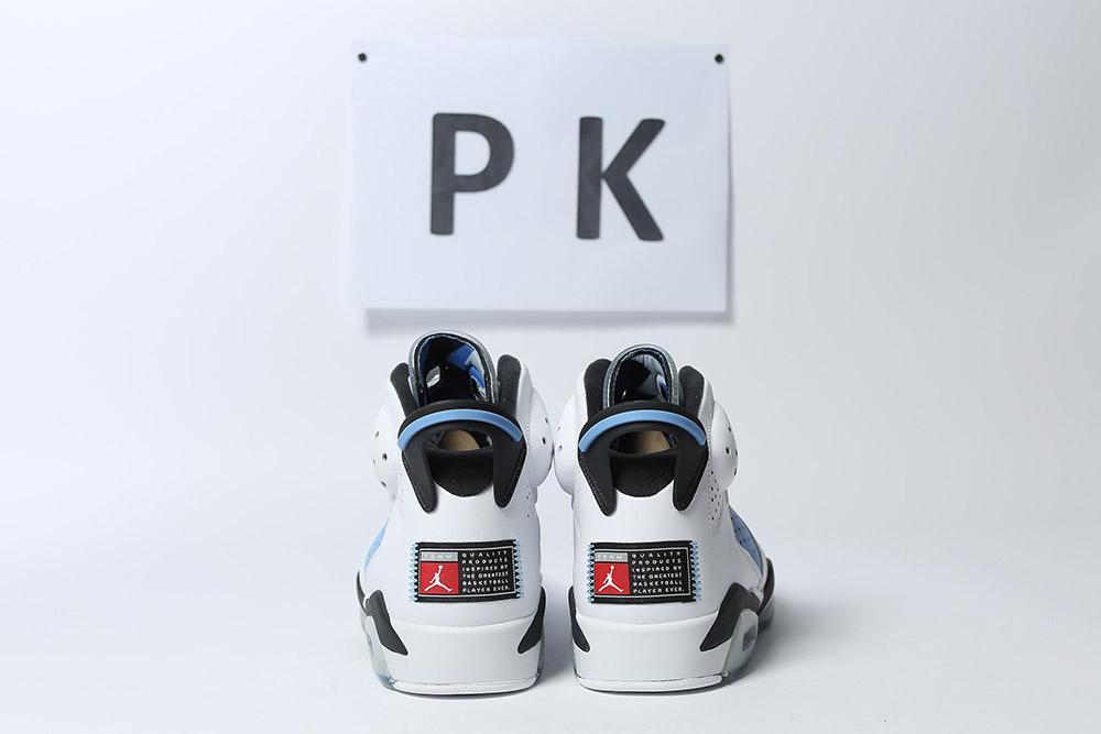 PK GOD Jordan 6 Retro UNC White RETAIL MATERIALS READY TO SHIP